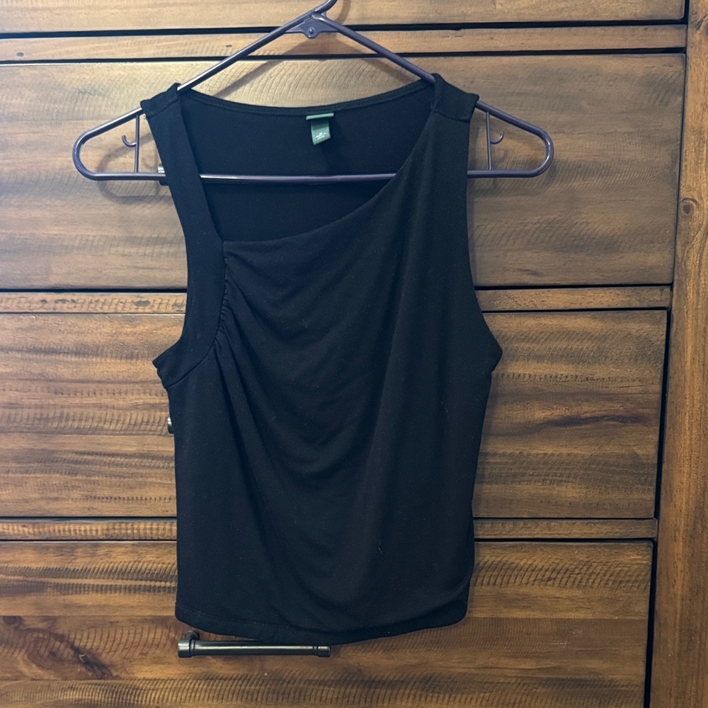 Wild Fable Sleek Black Tank Top